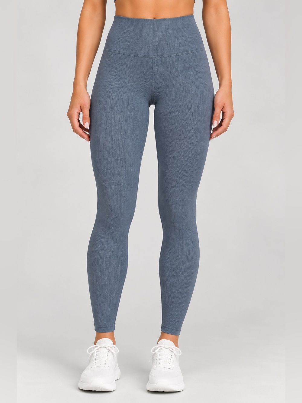 Lululemon Align High-Rise Ribbed Pant 28” Oil Blue OLBL Size 6 NWT